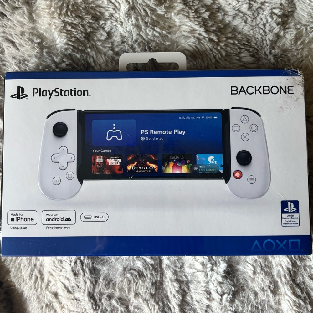 Sony PlayStation Backbone Handheld Console - White